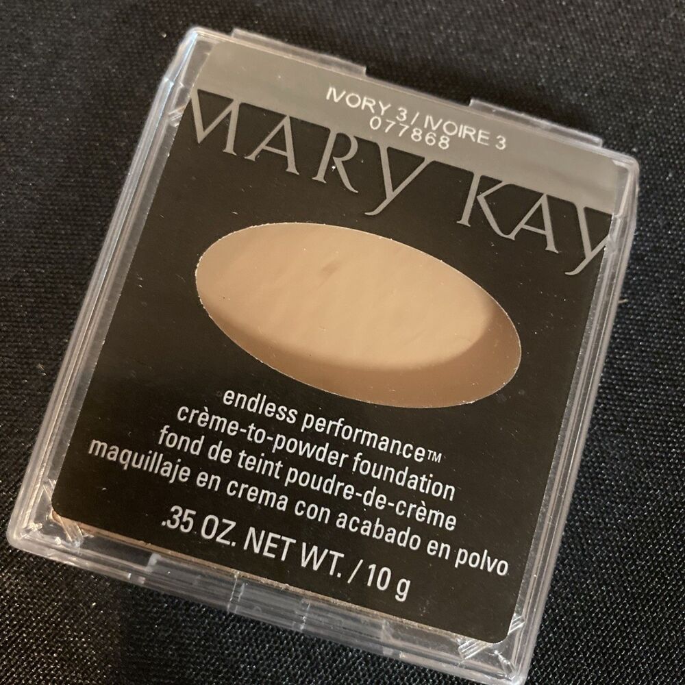 Mary Kay Endless Performance Creme To Powder Foundation Ivory 3